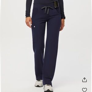 Figs Kade Navy scrub pants